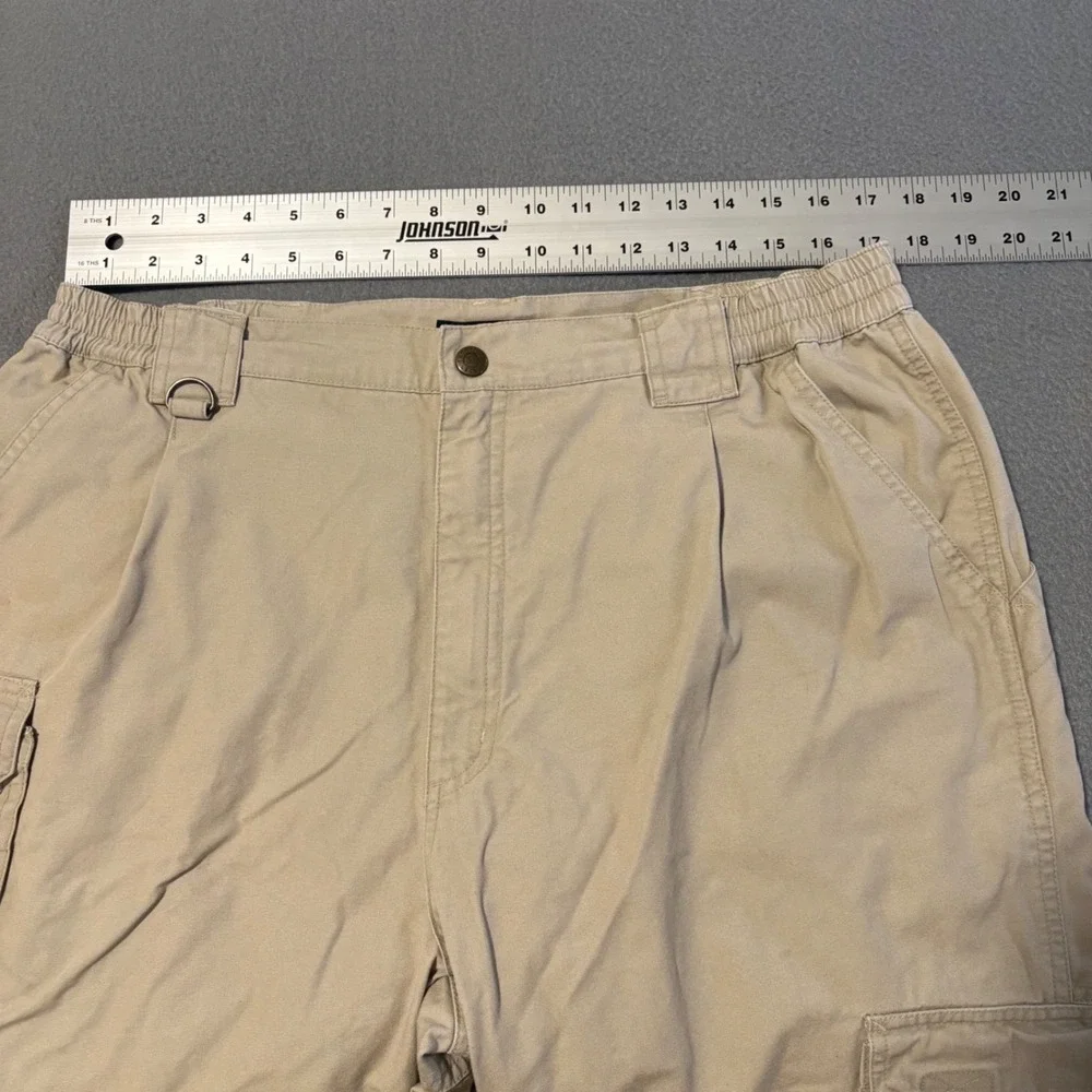 5.11 Tactical Cargo Pants Mens 36x30 Khaki Tan Cotton Canvas Utility‎ 74251